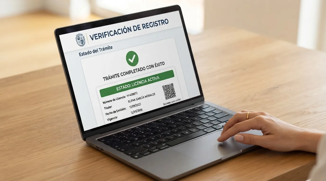 Pantalla del registro público de operadores de la DGOJ en ordenacionjuego.es con el sello de licencia de un casino español